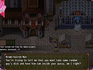 Petite hentai witch turns nympho for city creampie