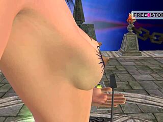 Indian Bhabhi Masturbates With Candle In Cartoon