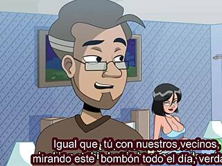 mi madrastra me pilla masturbándome 😏