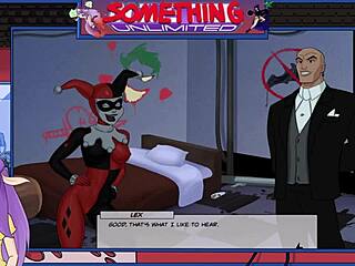 Blonde with big tits in cartoon series