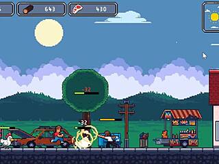 Narrative love hotel hidden in deep forest for hentai game with asian dancer creampie action