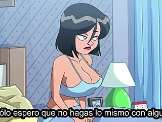 mi madrastra me pilla masturbándome 😏