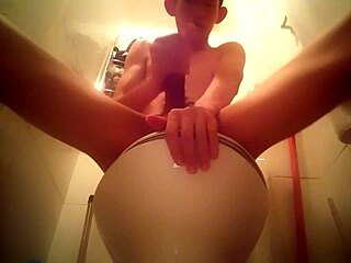 I Have Intense Gay Sex In The Bathroom And Cum Hard In The Toilet