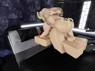 Blonde succubus loves cat boy dick 😈