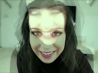 Teen 18+ emo girl with tattoos piercings in goth tight outfit