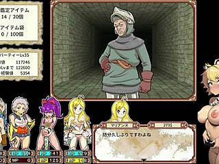 i'm playing danero+ part 1, exploring dungeon with four bitches