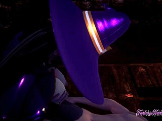 原神影响3D本子 - 莫娜乳交和操 - 动漫漫画日本卡通色情视频