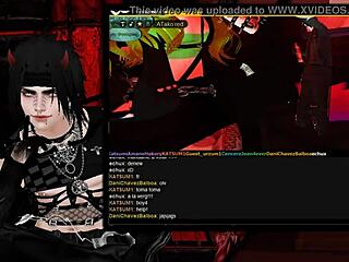 chubby lesbians party hard in hentai style!