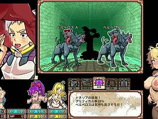 i'm playing danero+ part 1, exploring dungeon with four bitches