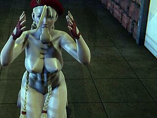 Cammy Moans During Penetration In All Three Holes