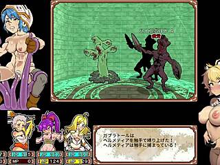 i'm playing danero+ part 1, exploring dungeon with four bitches