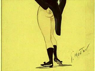 Vintage Erotic Drawings Collection