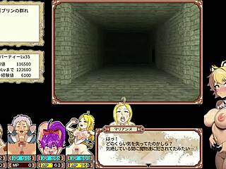 i'm playing danero+ part 1, exploring dungeon with four bitches