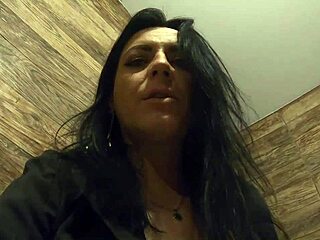 hot milf peeing in sexy stockings