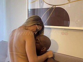 hey security, caught us fucking on the balcony, now my pussy's wrecked!