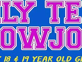 Savour that huge cock, petite babe!