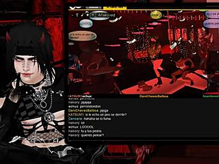 chubby lesbians party hard in hentai style!