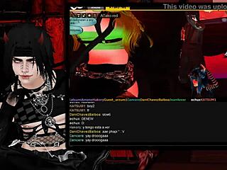 chubby lesbians party hard in hentai style!