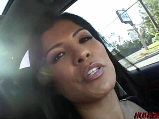 Horny Latina Alexis Blowjob Cowgirl Riding Facial Outdoor