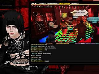 chubby lesbians party hard in hentai style!