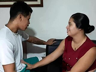 la nueva vecina asks for a favor and gives me a hot blowjob in return