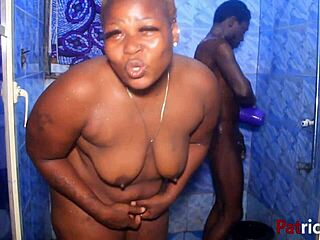 bbw patricia 9ja hardcore shower sex with softkind