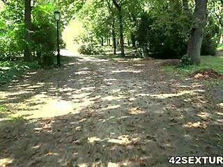 lesbian anal picnic with toys and fingering