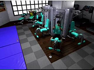 Aké je to posilňovňa so sexy trénerkou Shoko Sugimoto v gangbangu Ep 1?