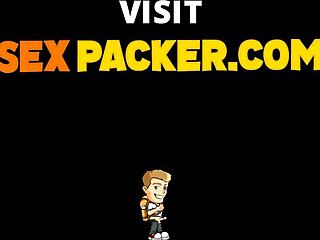 How does daniela ortiz welcome that big cock host?