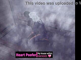 At The Sauna Sex Cartoon