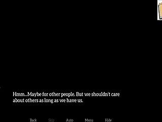 Teen redhead in 3D cartoon gets wild.