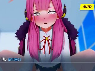 Outlaw i 3D anime hentai-eventyr