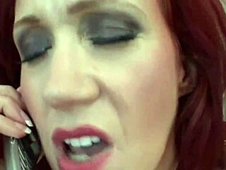 Kinky blonde takes anal and two cumshots with heels in mouth