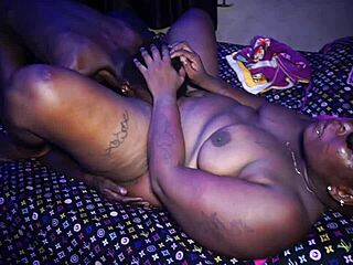 oh wow, sex with an old friend involves big cock in her ass and pussy!