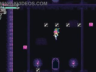 flip witch hentai game ghost boss crushes giant boobs