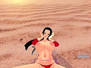 boa hancock in wild 3d hentai pov action?