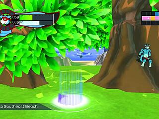 أونسن سري يستضيف أورجيا مثليين هنتاي مجنونة في لعبة oh so hero