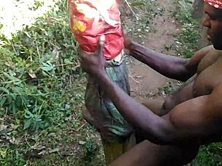 Dirty slut takes world strongest big dick on stage