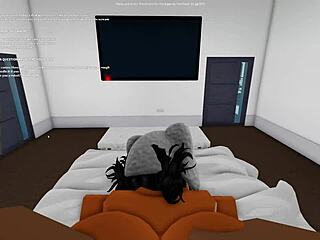 Ebony Bitch Feels First Doggystyle Passion