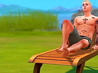 sunbathing snapshot - 3d hentai - preview version with naughty outdoor sex