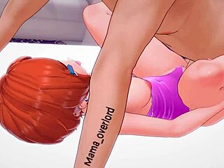 Gwen Ben10 Parody in Bikini Gets Bent Over for Adult Hentai Action.