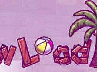 Sexy beach resort gameplay with toys, handcuffs, handjob, assfucking, and cumshot in interracial hardcore