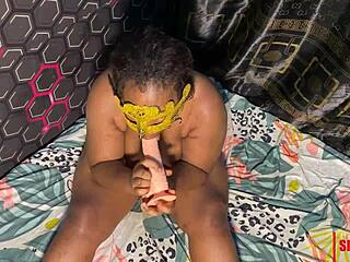 Hey babe, watch me ride this huge dildo