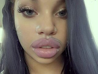 Art Of Face Painting With 100 Cum Facials 😏