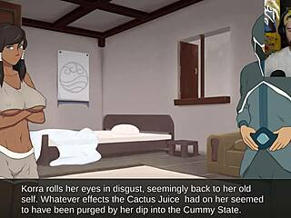 korra becomes a furry cum bender?