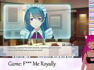 Vtuber Lewdneko Plays F Me Royally Part 1