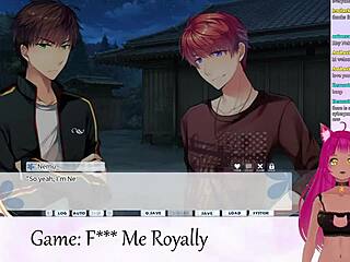 Vtuber Lewdneko Plays F Me Royally Part 1