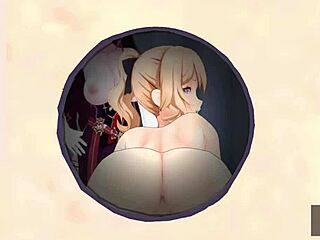 Klee pranks Jean in adventure