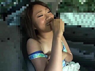 زوجة يابانية هاوية تتألق في تكملة نامبا المشاهير