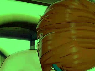 Gwen Ben10 Parody in Bikini Gets Bent Over for Adult Hentai Action.